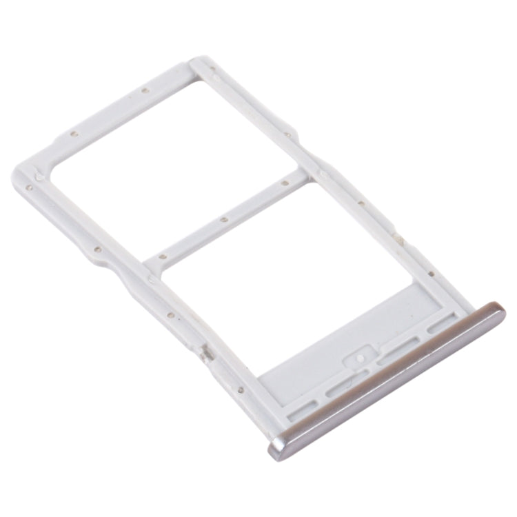 SIM Card Tray + NM Card Tray for Huawei Nova 7i (Silver) - free shipping - PMC TechLife - Order now!