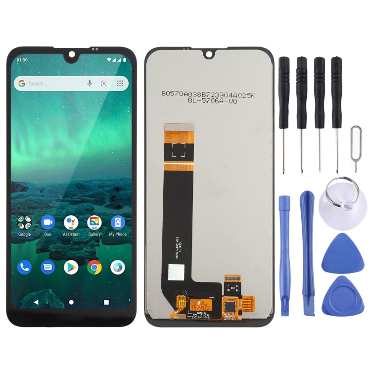 LCD Screen and Digitizer Full Assembly for Nokia 1.3 TA-1216 TA-1205(Black) - free shipping - PMC TechLife - Order now!