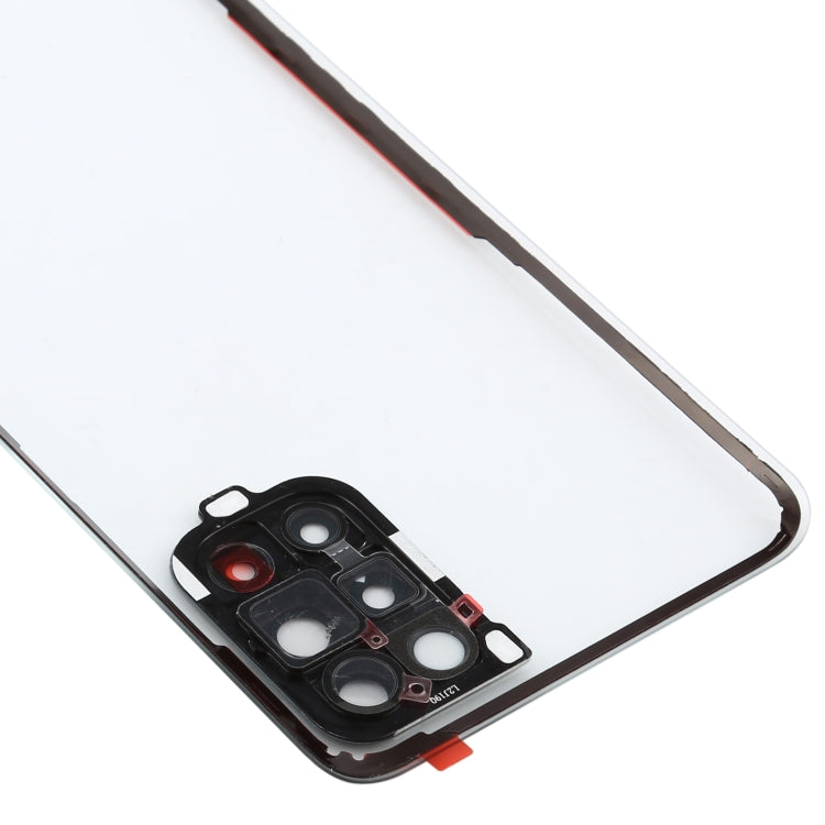 For OnePlus 8T Battery Back Cover With Camera Lens (Transparent)