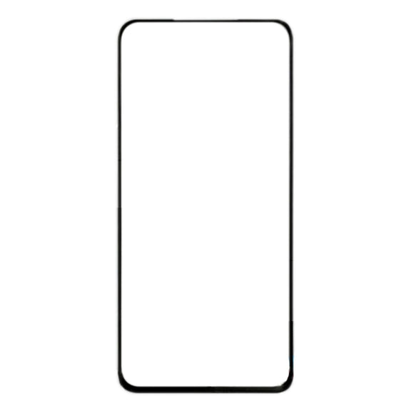 For OnePlus 8 Front Screen Outer Glass Lens (Black)