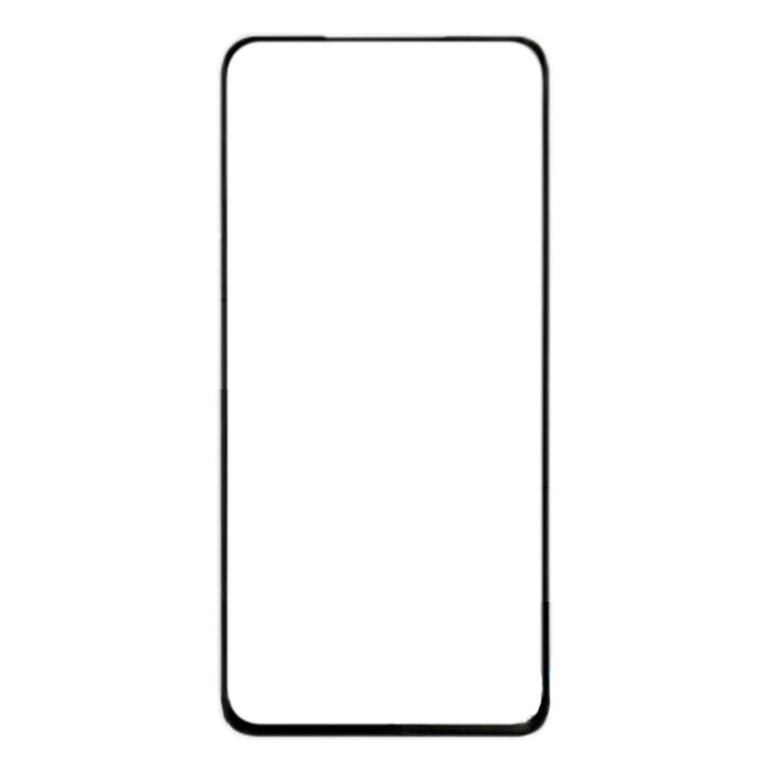 For OnePlus 8 Front Screen Outer Glass Lens (Black)