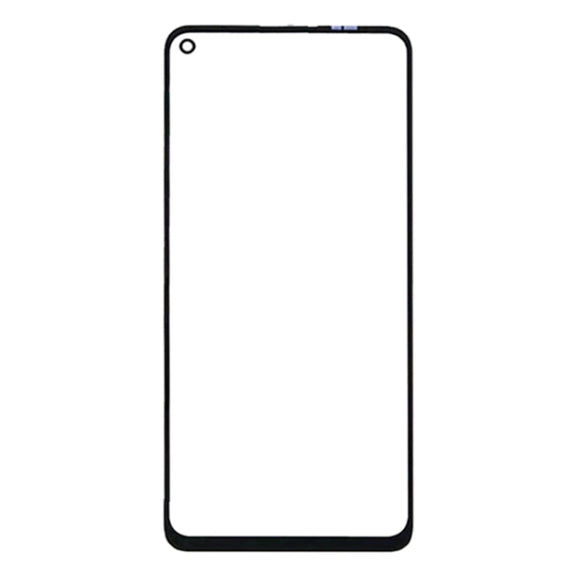 For OnePlus 8T Front Screen Outer Glass Lens (Black)