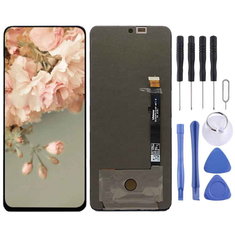 OEM LCD Screen  for ZTE Axon 20 4G / 20 5G A2121 with Digitizer Full Assembly (Black) - free shipping - PMC TechLife - Order now!