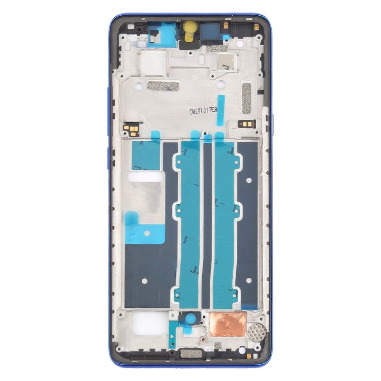 Front Housing LCD Frame Bezel Plate for TCL 10 Plus T782H(Blue)