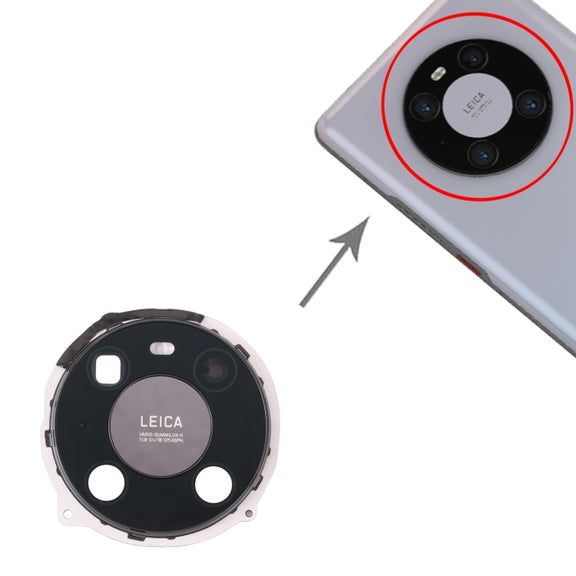 For Huawei Mate 40 Pro Camera Lens Cover (Black)