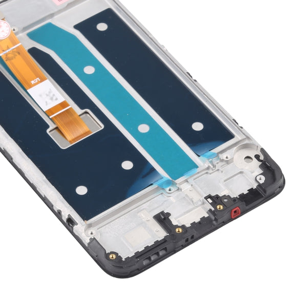 LCD Screen and Digitizer Full Assembly with Frame for LG K52 / K62 / Q52 LMK520 LM-K520 LMK520E LM-K520E LMK520Y LM-K520Y LMK520H LM-K520H LMK525H LMK525 LM-K525H LM-K525