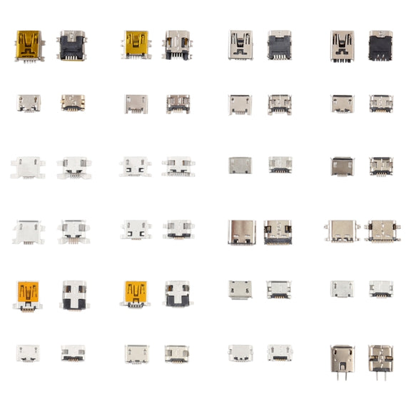 240 PCS/Set Micro USB / Type C Charging Port Connector