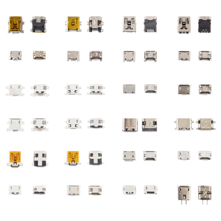 240 PCS/Set Micro USB / Type C Charging Port Connector