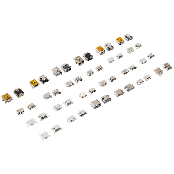 240 PCS/Set Micro USB / Type C Charging Port Connector