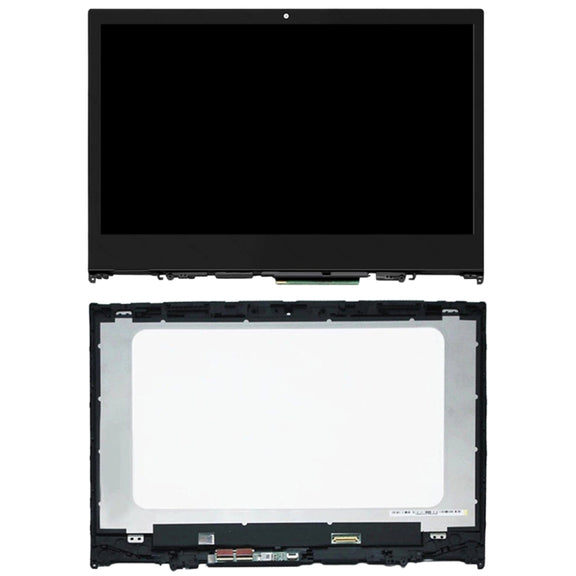 1366 x 768px OEM LCD Screen for Lenovo Yoga 520-14IKB Digitizer Full Assembly With Frame (Black)