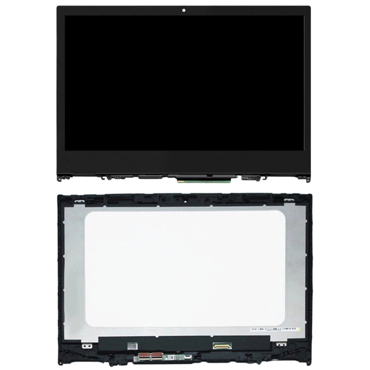 1920 x 1080px OEM LCD Screen for Lenovo Yoga 520-14IKB Digitizer Full Assembly With Frame (Black)