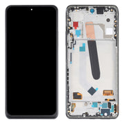 AMOLED Material Original LCD Screen and Digitizer Full Assembly With Frame for Xiaomi Redmi K40 / Redmi K40 Pro / Redmi K40 Pro+ / Mi 11i / Poco F3 / M2012K11AC M2012K11C M2012K11AG M2012K11G(Black)