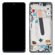 AMOLED Material Original LCD Screen and Digitizer Full Assembly With Frame for Xiaomi Redmi K40 / Redmi K40 Pro / Redmi K40 Pro+ / Mi 11i / Poco F3 / M2012K11AC M2012K11C M2012K11AG M2012K11G(Blue)
