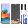OLED Material LCD Screen and Digitizer Full Assembly for Xiaomi Redmi Note 10 Pro 4G / Redmi Note 10 Pro (India) / Redmi Note 10 Pro Max (4G) M2101K6G M2101K6R M2101K6P M2101K6I - free shipping - PMC TechLife - Order now!