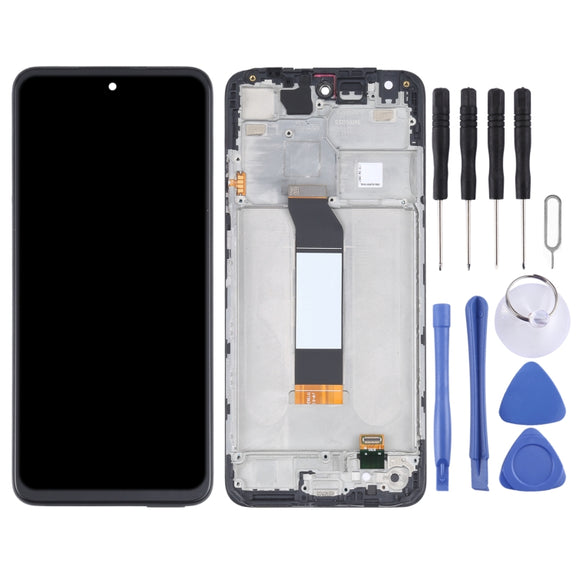 Original LCD Screen for Xiaomi Redmi Note 10 5G / Redmi Note 10T 5G / Redmi Note 10T 5G M2103K19I / Poco M3 Pro 5G M2103K19PG, M2103K19PI, M2103K19G, M2103K19C Digitizer Full Assembly With Frame