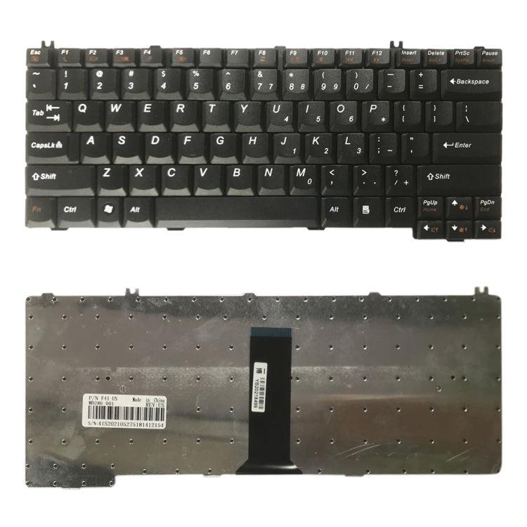 US Version Keyboard for Lenovo ideapad F41 F31G Y510A F41G G430 G450 3000 C100 C200 C460 C466 Y330 Y430 F41A - Replacement Keyboards by PMC TechLife | Online Shopping South Africa | PMC TechLife