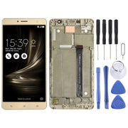 OEM LCD Screen for Asus Zenfone 3 Deluxe ZS550KL Z01FD Digitizer Full Assembly with Frame���Gold)