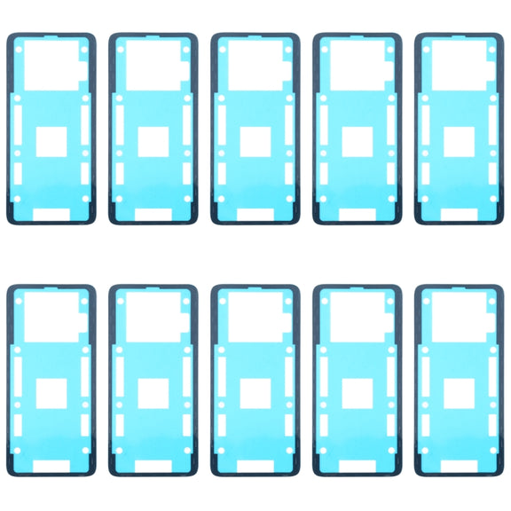 10 PCS Back Housing Cover Adhesive for Xiaomi Redmi Note 9S / Redmi Note 9 Pro(india) / Redmi Note 9 Pro Max