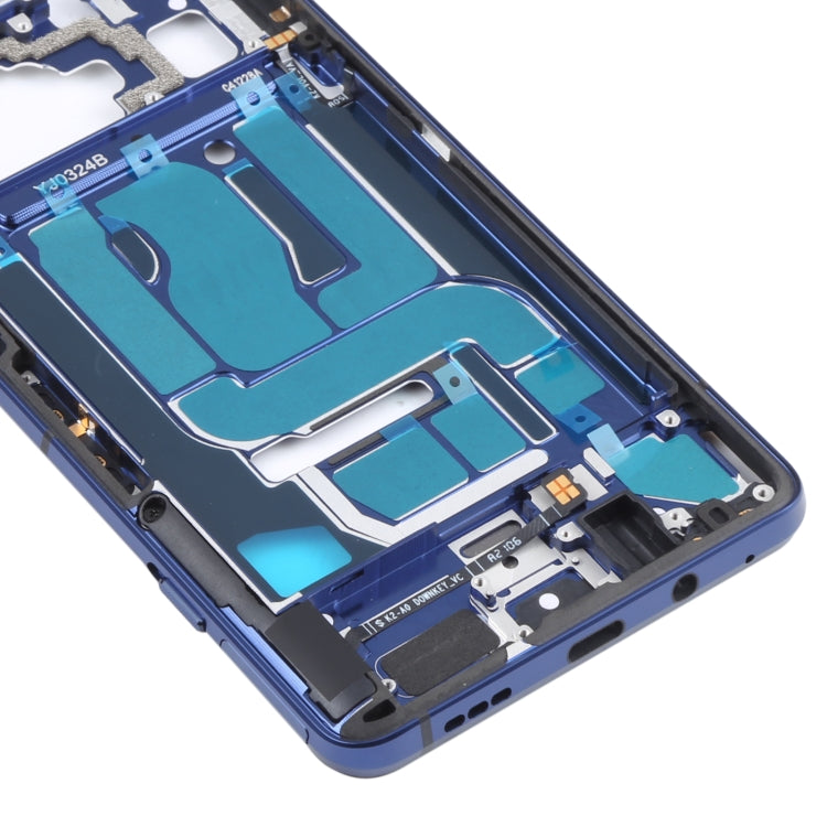 Original Front Housing LCD Frame Bezel Plate for Xiaomi Black Shark 4 / Black Shark 4 Pro SHARK PRS-H0, SHARK PRS-A0 (Blue) - LCD Related Parts by PMC TechLife | Online Shopping South Africa | PMC TechLife
