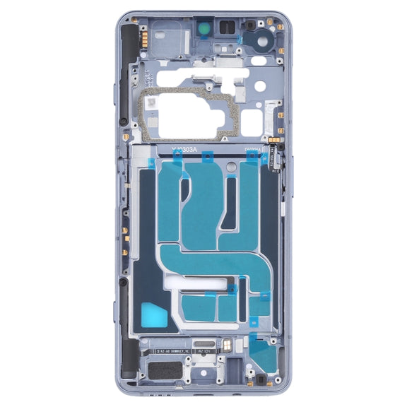 Original Front Housing LCD Frame Bezel Plate for Xiaomi Black Shark 4 / Black Shark 4 Pro SHARK PRS-H0, SHARK PRS-A0 (Silver)