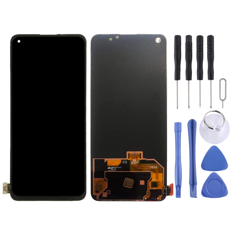 For OnePlus Nord 2 5G 2021  with Digitizer Full Assembly Original LCD Screen (Black) - free shipping - PMC TechLife - Order now!