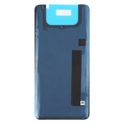 Glass Battery Back Cover with Adhesive for Asus Zenfone 8 Flip ZS672KS(Black)