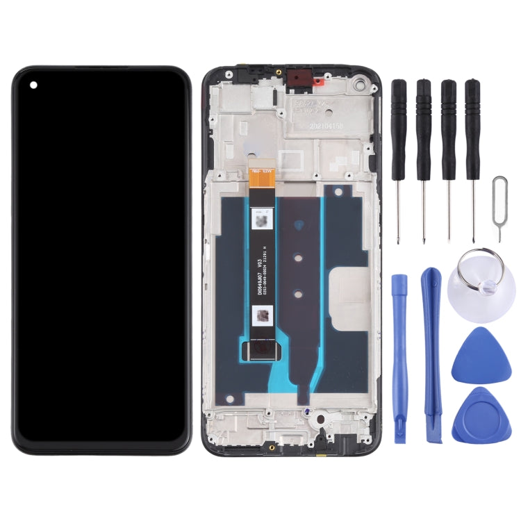 Original LCD Screen and Digitizer Full Assembly With Frame for OPPO Realme V13 5G - free shipping - PMC TechLife - Order now!