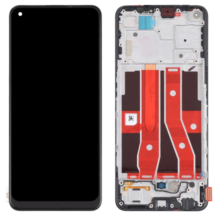 Original LCD Screen and Digitizer Full Assembly With Frame for OPPO Reno4 SE PEAT00 PEAM00 - free shipping - PMC TechLife - Order now!