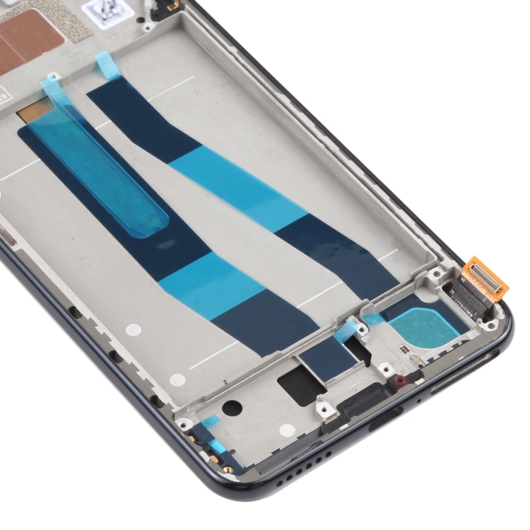 Original LCD Screen for Xiaomi Mi 11 Lite 4G/11 Lite 5G NE M2101K9AG M2101K9AI Digitizer Full Assembly with Frame(Black)