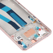 Original LCD Screen for Xiaomi Mi 11 Lite 4G/11 Lite 5G NE M2101K9AG M2101K9AI Digitizer Full Assembly with Frame(Gold)