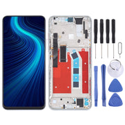 OEM LCD Screen for Honor X10 Pro Digitizer Full Assembly with Frame(Silver)