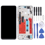 OEM LCD Screen for Honor X10 Pro Digitizer Full Assembly with Frame(Silver)