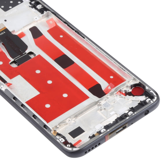 Original LCD Screen for Huawei P40 Lite 5G Digitizer Full Assembly With Frame(Black)