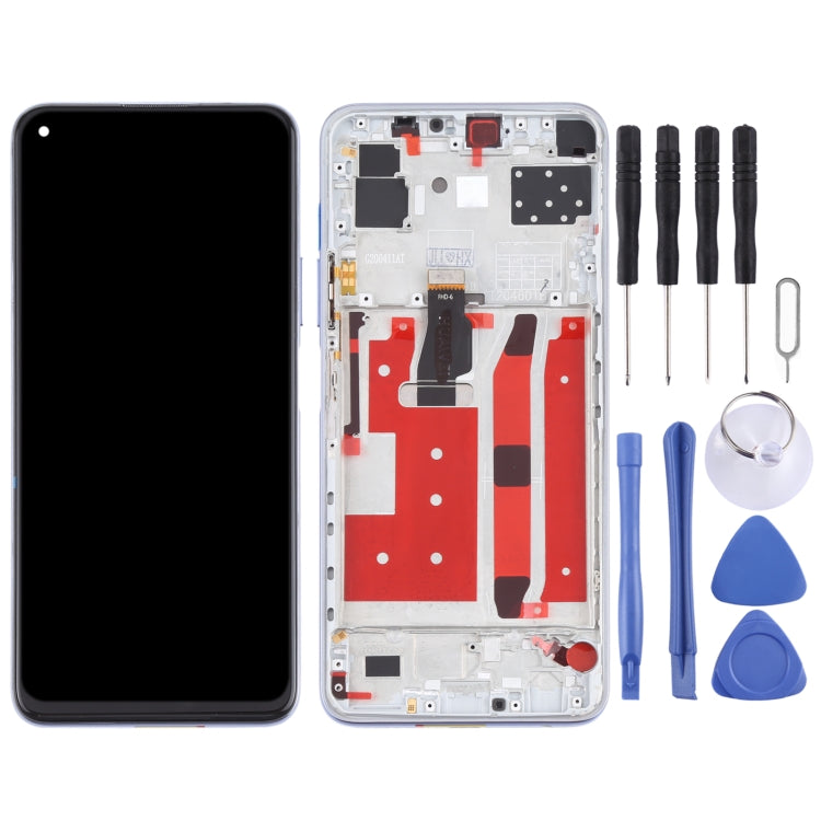 Original LCD Screen for Huawei P40 Lite 5G Digitizer Full Assembly With Frame(Purple) - free shipping - PMC TechLife - Order now!