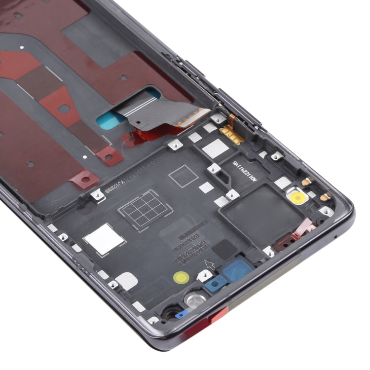 Original OLED LCD Screen for Huawei Nova 8 Pro 5G Digitizer Full Assembly With Frame(Black)