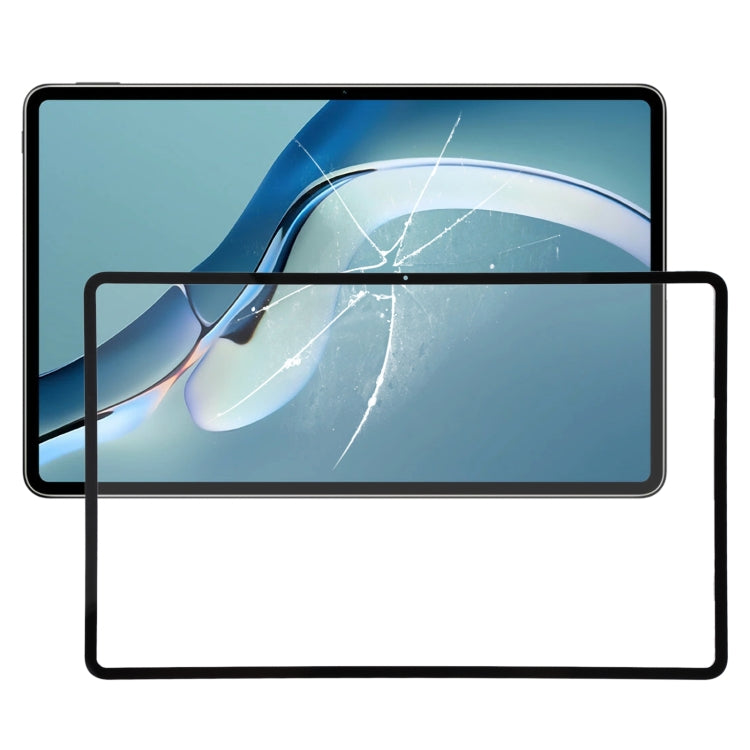 For Huawei MatePad Pro 12.6 2021 WGR-W09 WGR-W19 WGR-AN19  Front Screen Outer Glass Lens (Black) - free shipping - PMC TechLife - Order now!