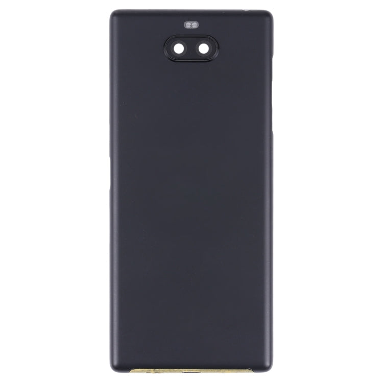 Battery Back Cover for Sony Xperia 10 Plus(Black) - Back Cover by PMC TechLife | Online Shopping South Africa | PMC TechLife