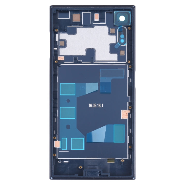 Battery Back Cover for Sony Xperia XZ1(Blue) - Back Cover by PMC TechLife | Online Shopping South Africa | PMC TechLife