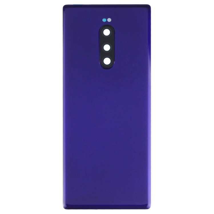 Battery Back Cover for Sony Xperia 1 / Xperia XZ4(Purple)