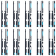 10 PCS Original Front Housing Adhesive for Sony Xperia XZ3 - Adhesive Sticker by PMC TechLife | Online Shopping South Africa | PMC TechLife