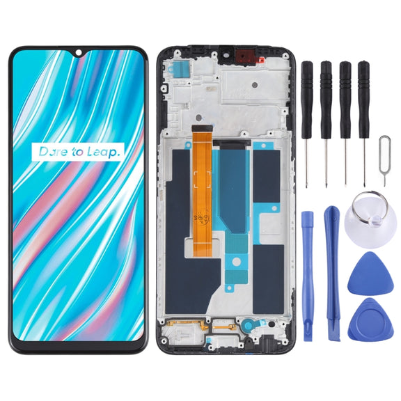 Original LCD Screen and Digitizer Full Assembly With Frame for OPPO A55 5G / Realme V11 5G PEMM00 PEMM20 PEMT00 PEMT20