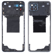 For OPPO Reno4 SE/A93 4G/OPPO Reno4 F/Reno4 Lite/F17 Pro PEAT00, PEAM00 Original Middle Frame Bezel Plate (Black)