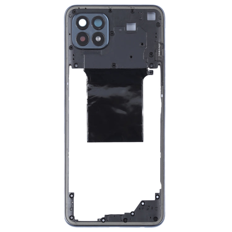 For OPPO Reno4 SE/A93 4G/OPPO Reno4 F/Reno4 Lite/F17 Pro PEAT00, PEAM00 Original Middle Frame Bezel Plate (Black) - free shipping - PMC TechLife - Order now!