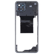 For OPPO Reno4 SE/A93 4G/OPPO Reno4 F/Reno4 Lite/F17 Pro PEAT00, PEAM00 Original Middle Frame Bezel Plate (Black)