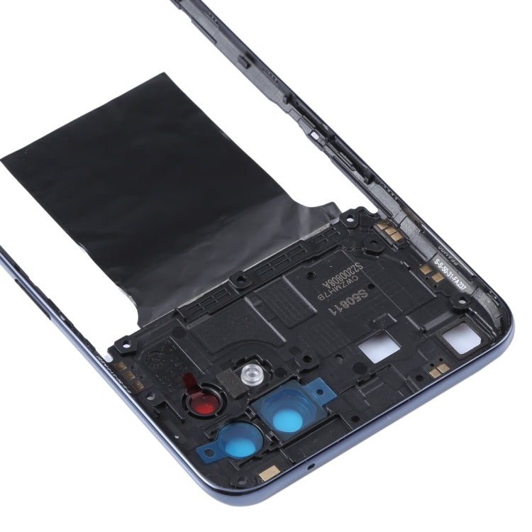 For OPPO Reno4 SE/A93 4G/OPPO Reno4 F/Reno4 Lite/F17 Pro PEAT00, PEAM00 Original Middle Frame Bezel Plate (Black) - free shipping - PMC TechLife - Order now!