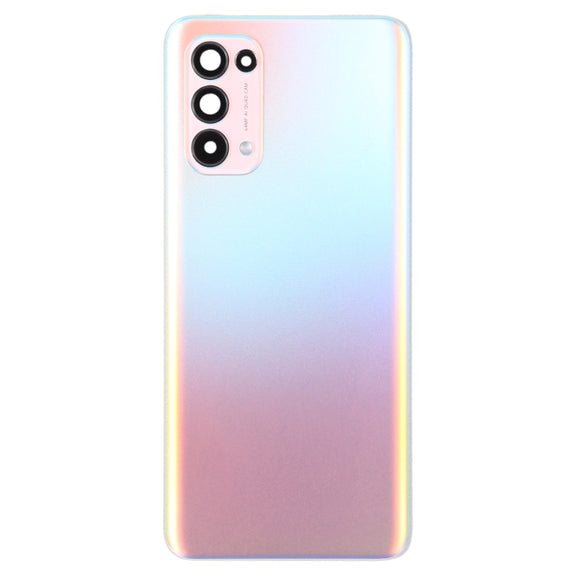 For OPPO Reno5 5G / Find X3 Lite PEGM00, PEGT00, CPH2145 Original Battery Back Cover (Orange)