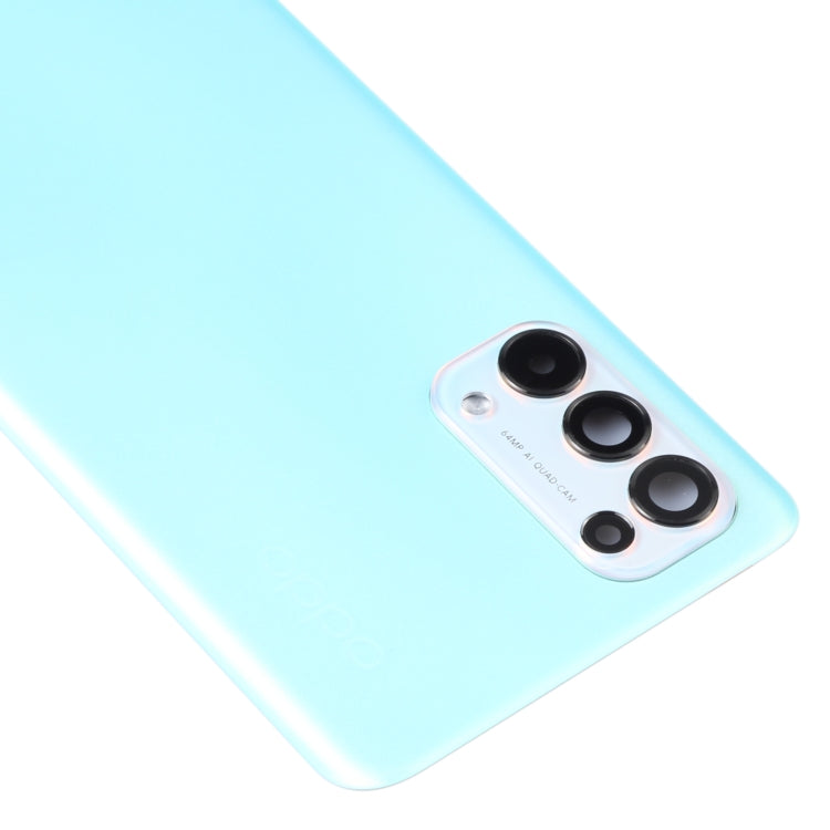 For OPPO Reno5 K PEGM10 Original Battery Back Cover (Green) - Back Cover by PMC TechLife | Online Shopping South Africa | PMC TechLife