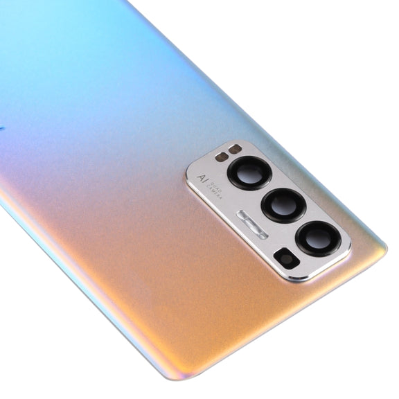 For OPPO Reno5 Pro+ 5G / Find X3 Neo CPH2207, PDRM00, PDRT00 Original Battery Back Cover (Orange)
