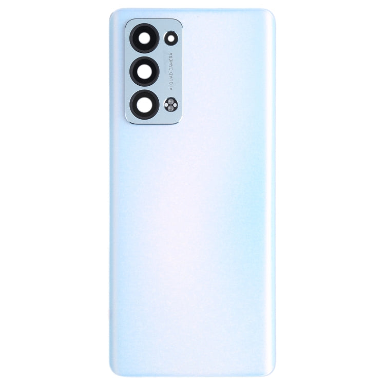 For OPPO Reno6 Pro+ 5G / Reno6 Pro 5G Snapdragon CPH2247, PENM00 Original Battery Back Cover (Blue) - Back Cover by PMC TechLife | Online Shopping South Africa | PMC TechLife