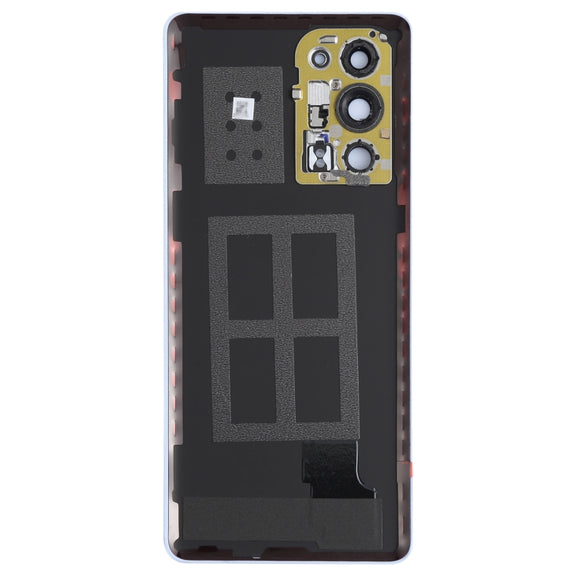 For OPPO Reno6 Pro+ 5G / Reno6 Pro 5G Snapdragon CPH2247, PENM00 Original Battery Back Cover (Blue)